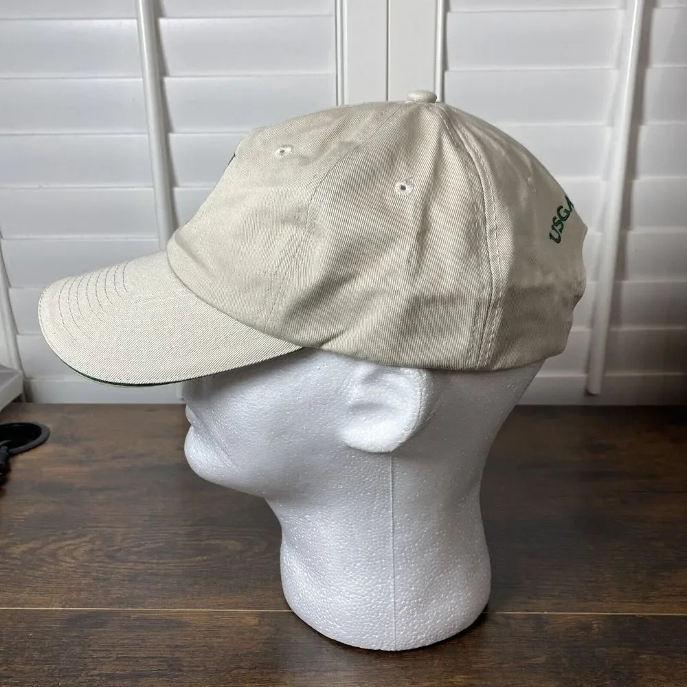 US Open 2007 Oakmont Golf Hat USGA Member Adjustable Tan Baseball Cap Hat‎ - Picture 4 of 5